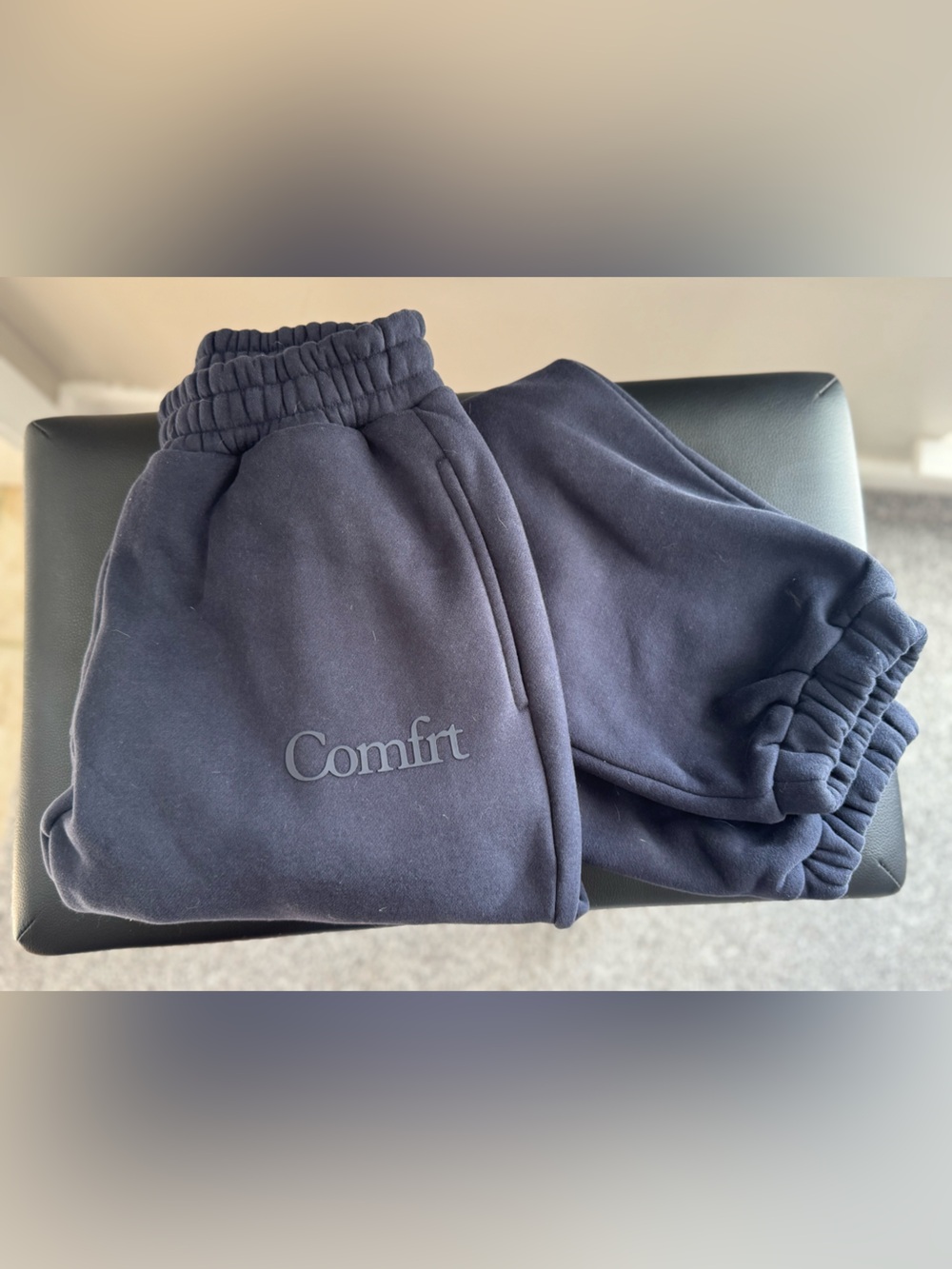 Comfrt Minimalist Navy Sweatpants NWOT